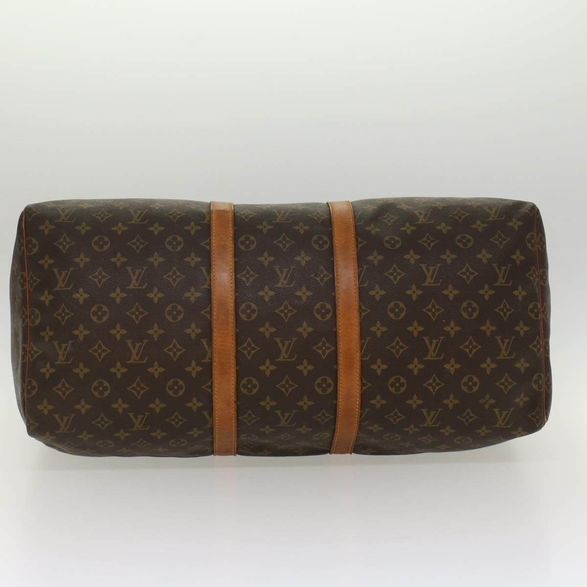LOUIS VUITTON Monogram Keepall 55 Boston Bag M41424 LV 52142