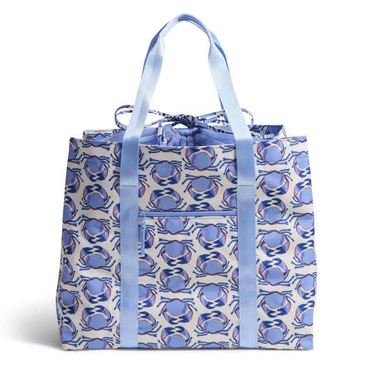 Outlet Large Family Tote-Feelin' Crabby-Image 1-Vera Bradley