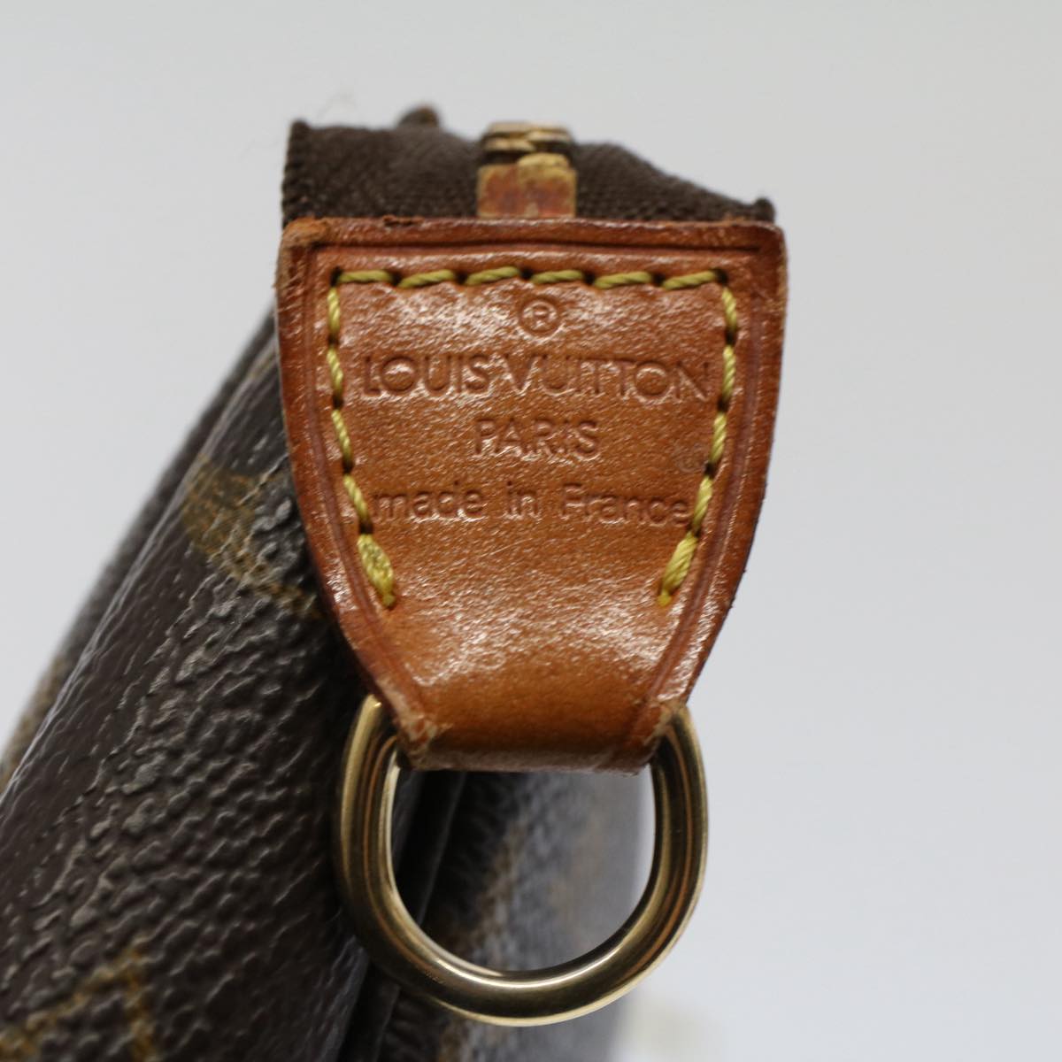LOUIS VUITTON Monogram Pochette Accessoires Pouch M51980 LV 52159