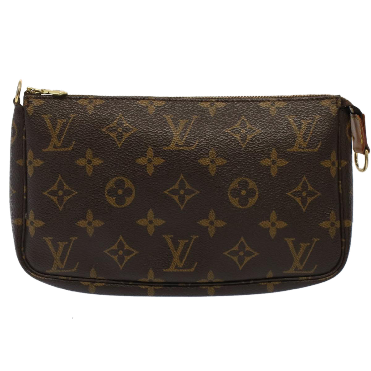 LOUIS VUITTON Monogram Pochette Accessoires Pouch M51980 LV 52159