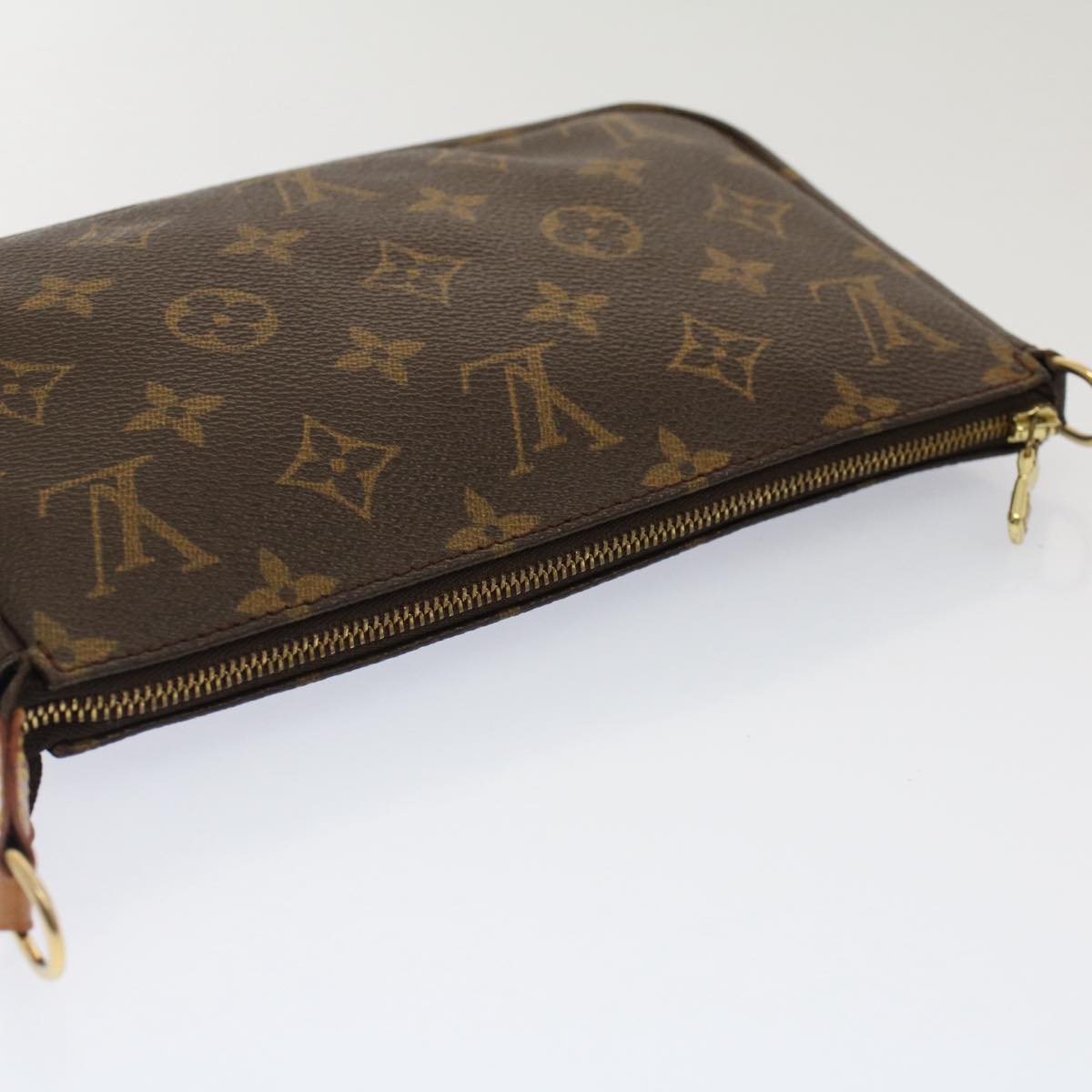 LOUIS VUITTON Monogram Pochette Accessoires Pouch M51980 LV 52159