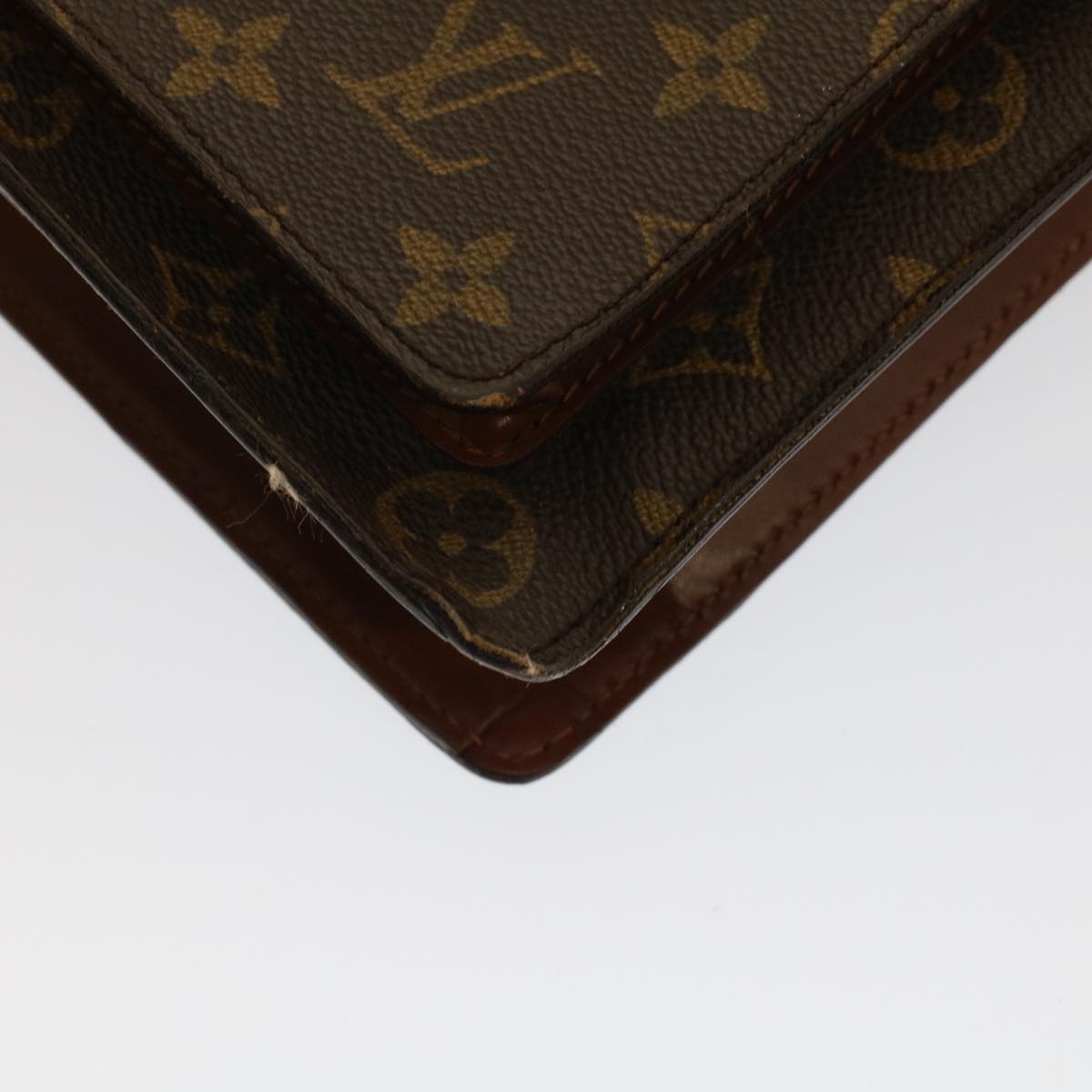LOUIS VUITTON Monogram Monceau 28 Hand Bag 2way M51185 LV 52185