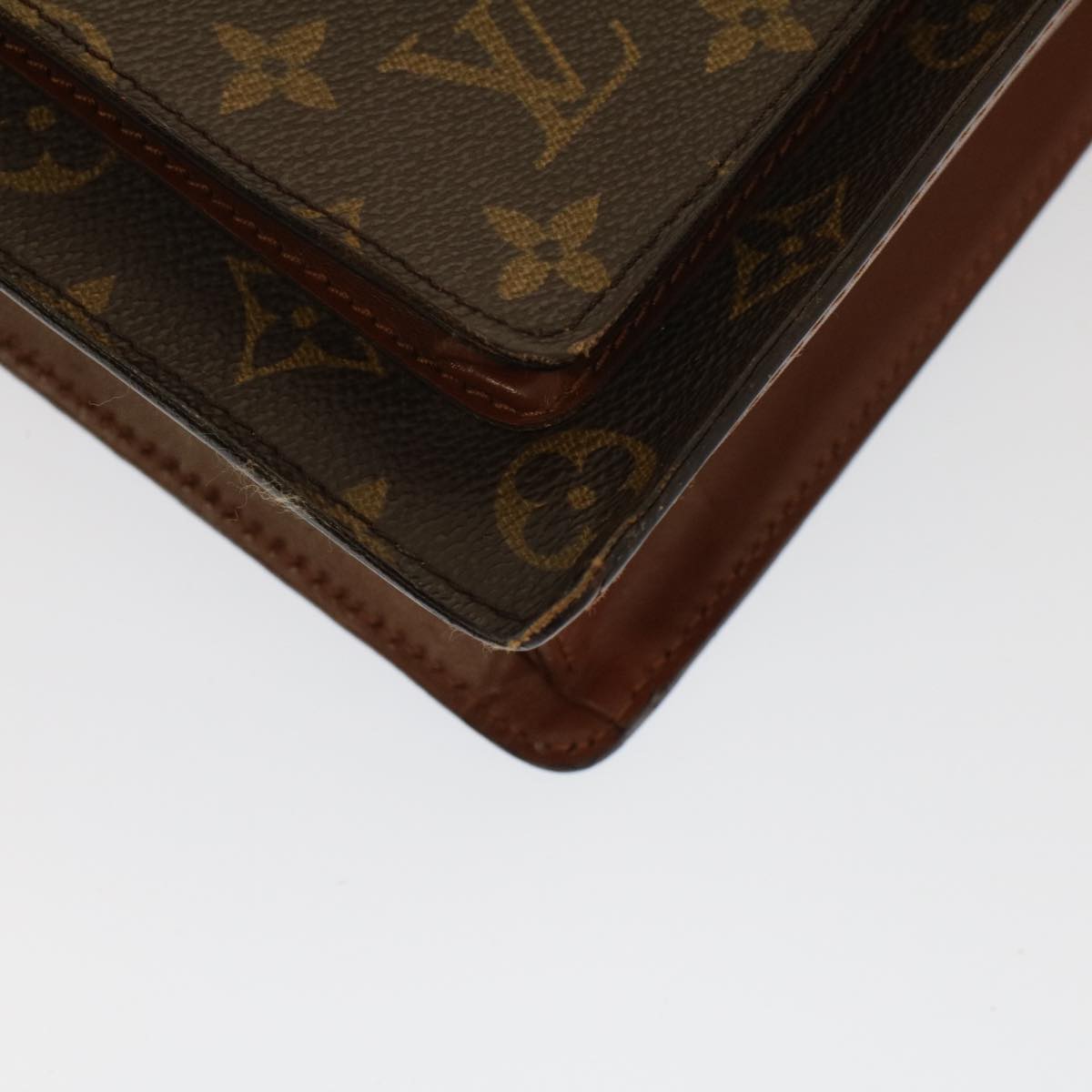 LOUIS VUITTON Monogram Monceau 28 Hand Bag 2way M51185 LV 52185
