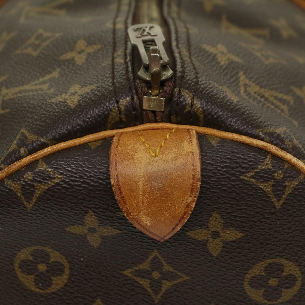 LOUIS VUITTON Monogram Keepall 55 Boston Bag M41424 LV 52224