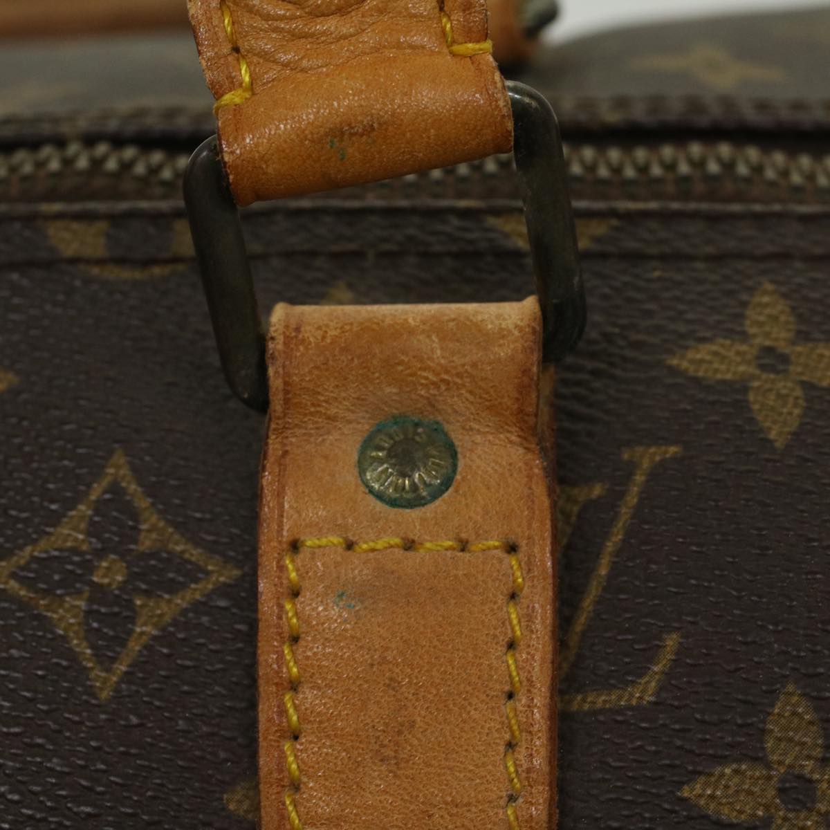 LOUIS VUITTON Monogram Keepall 55 Boston Bag M41424 LV 52224