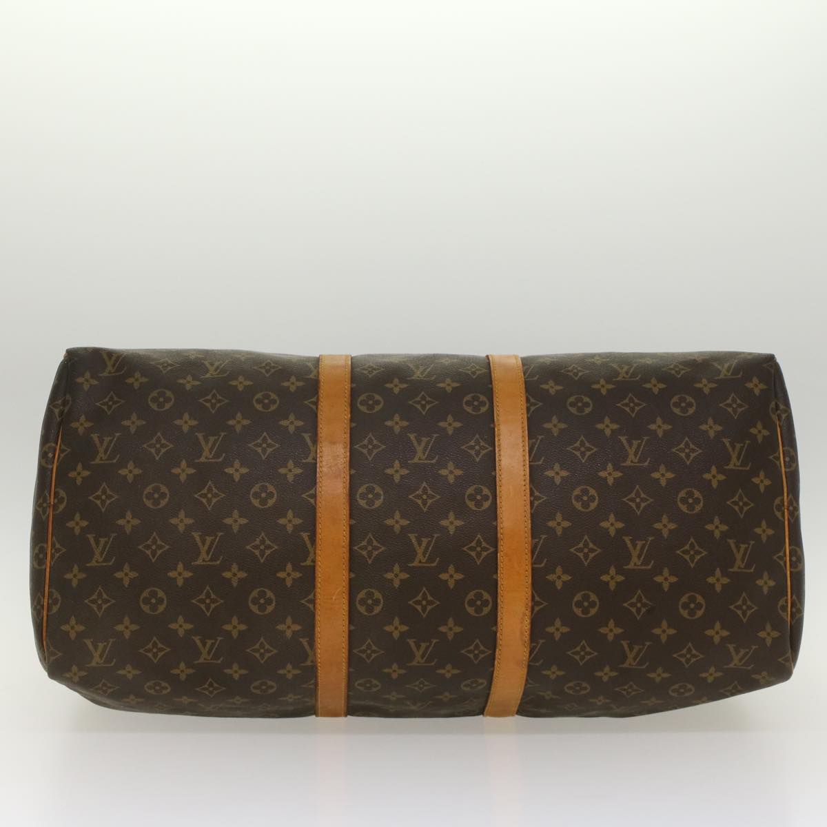 LOUIS VUITTON Monogram Keepall 55 Boston Bag M41424 LV 52224