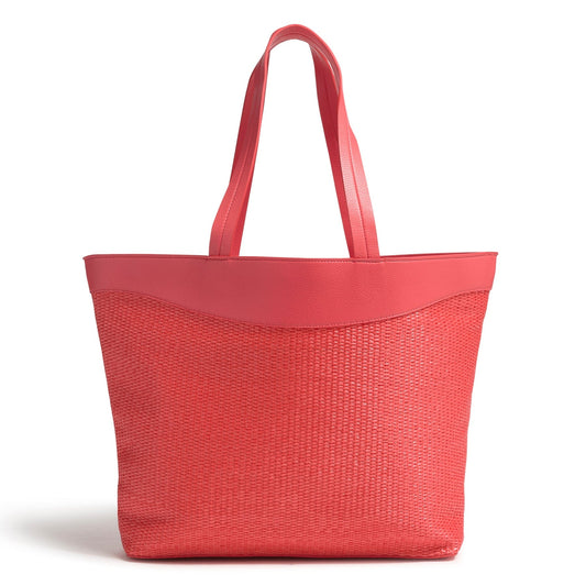 Outlet East West Tote-Cayenne-Image 1-Vera Bradley
