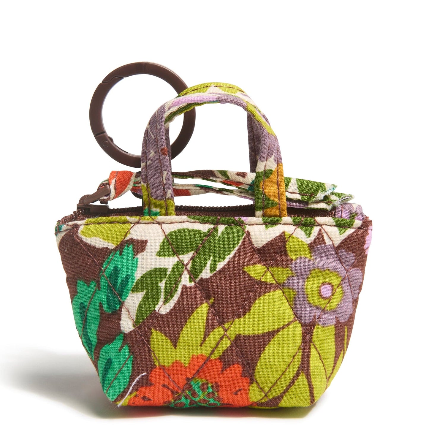 Outlet Essential Tote Bag Charm-Evening Garden-Image 1-Vera Bradley