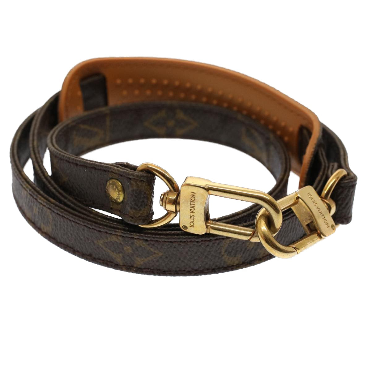 LOUIS VUITTON Monogram Shoulder Strap 35"" LV 52287