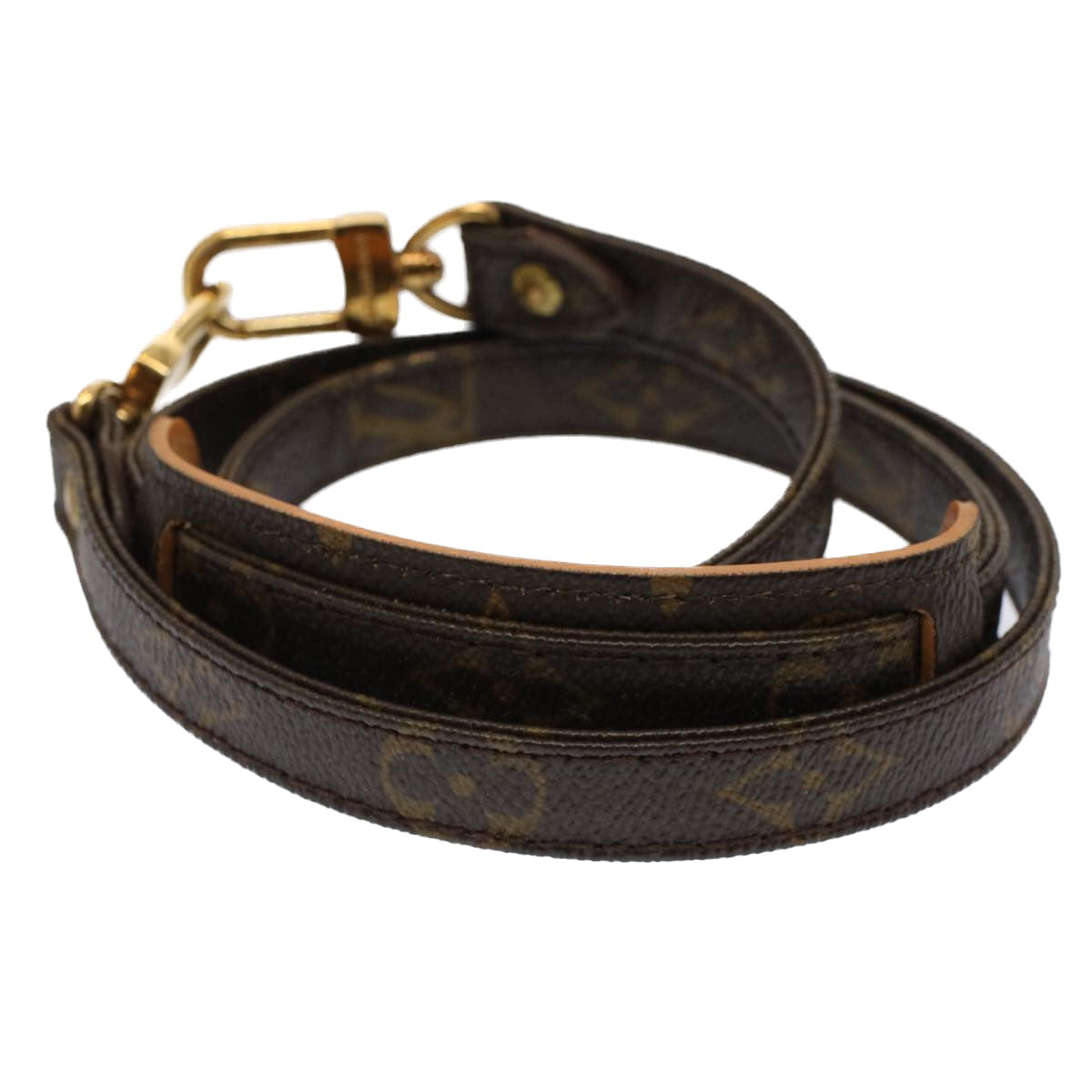 LOUIS VUITTON Monogram Shoulder Strap 35"" LV 52287