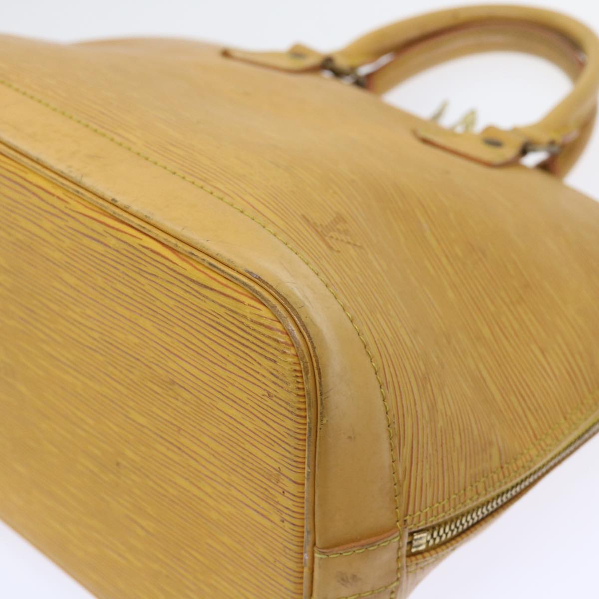LOUIS VUITTON Epi Alma Hand Bag Tassili Yellow M52149 LV 52398