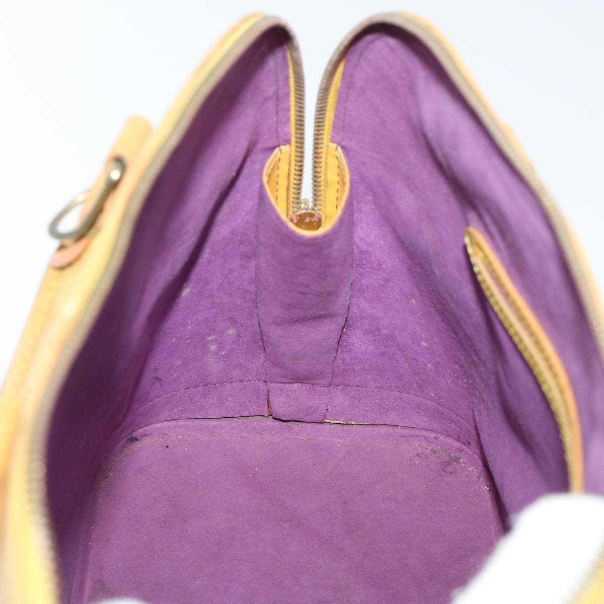 LOUIS VUITTON Epi Alma Hand Bag Tassili Yellow M52149 LV 52398