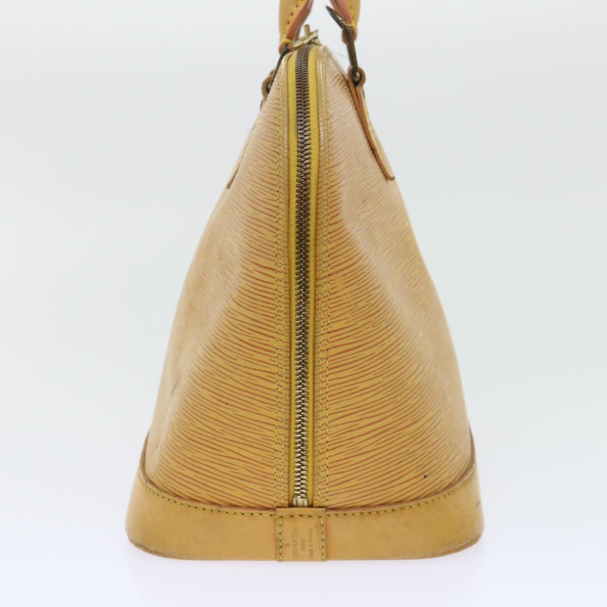 LOUIS VUITTON Epi Alma Hand Bag Tassili Yellow M52149 LV 52398
