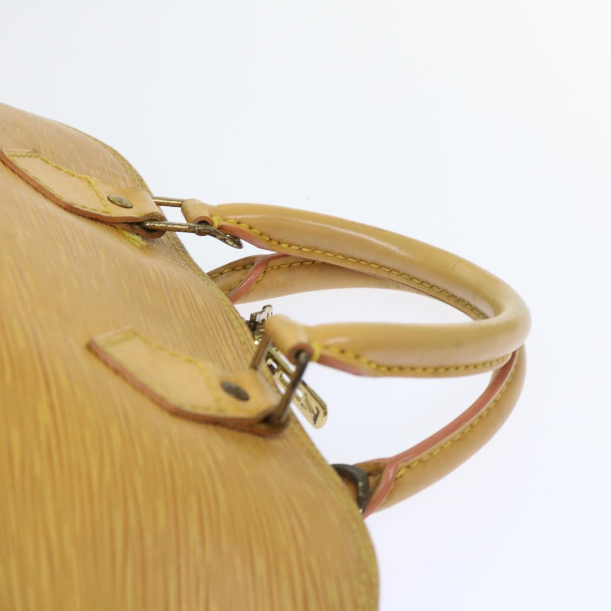 LOUIS VUITTON Epi Alma Hand Bag Tassili Yellow M52149 LV 52398