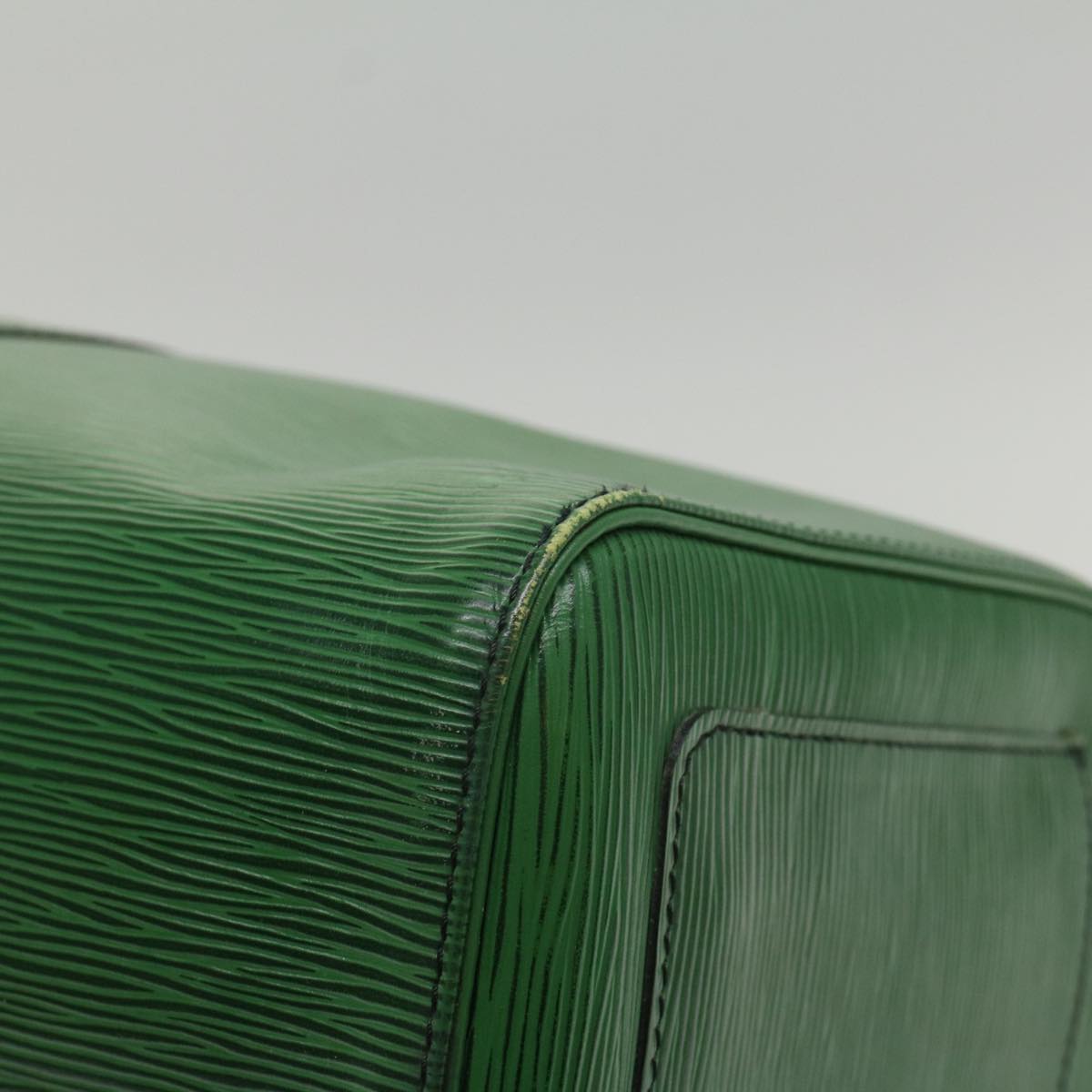 LOUIS VUITTON Epi Keepall 45 Boston Bag Green M42974 LV 52417