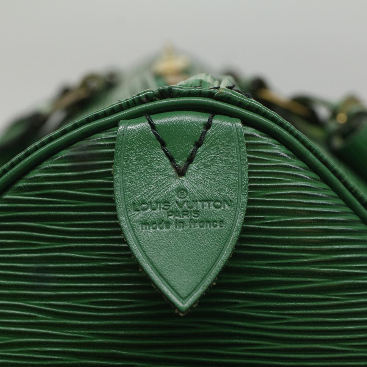 LOUIS VUITTON Epi Keepall 45 Boston Bag Green M42974 LV 52417