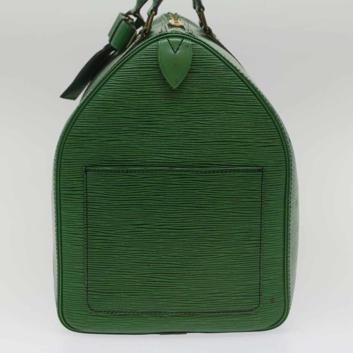 LOUIS VUITTON Epi Keepall 45 Boston Bag Green M42974 LV 52417