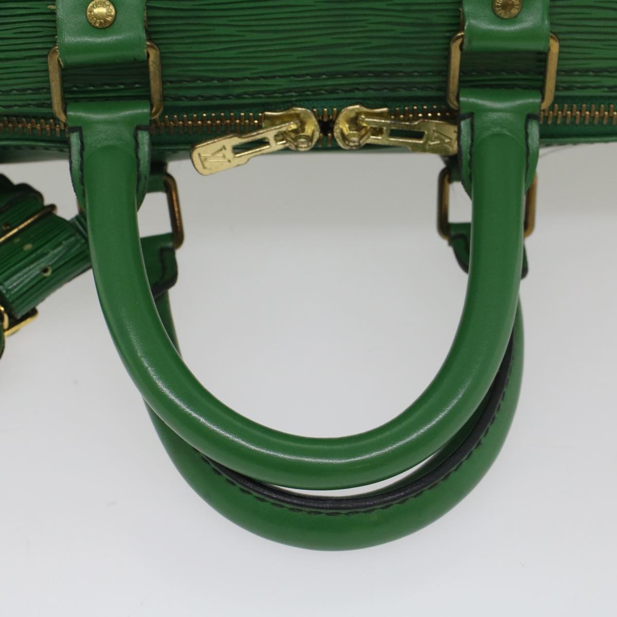LOUIS VUITTON Epi Keepall 45 Boston Bag Green M42974 LV 52417