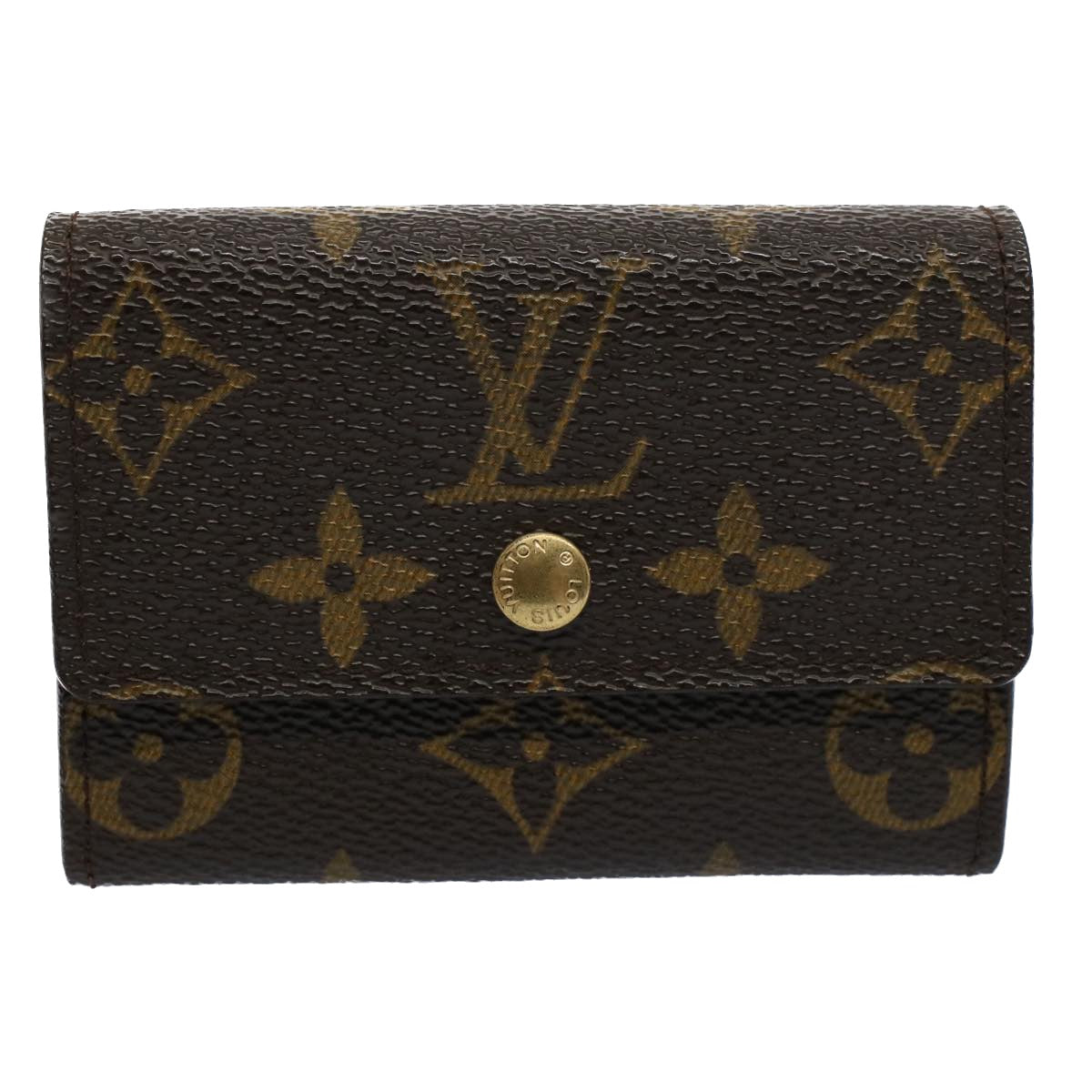 Louis Vuitton Coin Purse  Canvas Wallet  ()