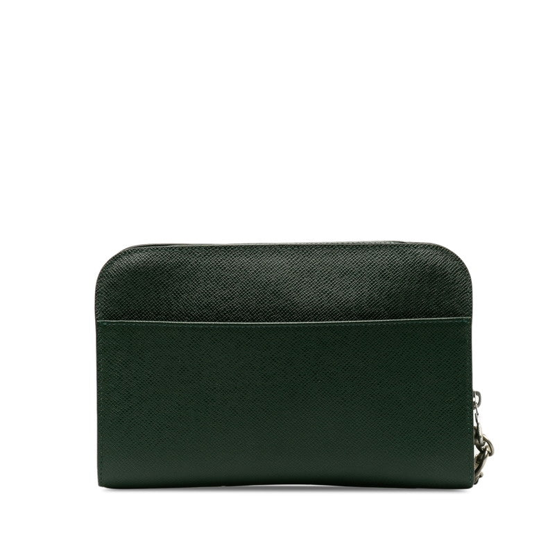 Louis Vuitton Taiga Second Bag M30184 Episeas Green Leather  Louis Vuitton