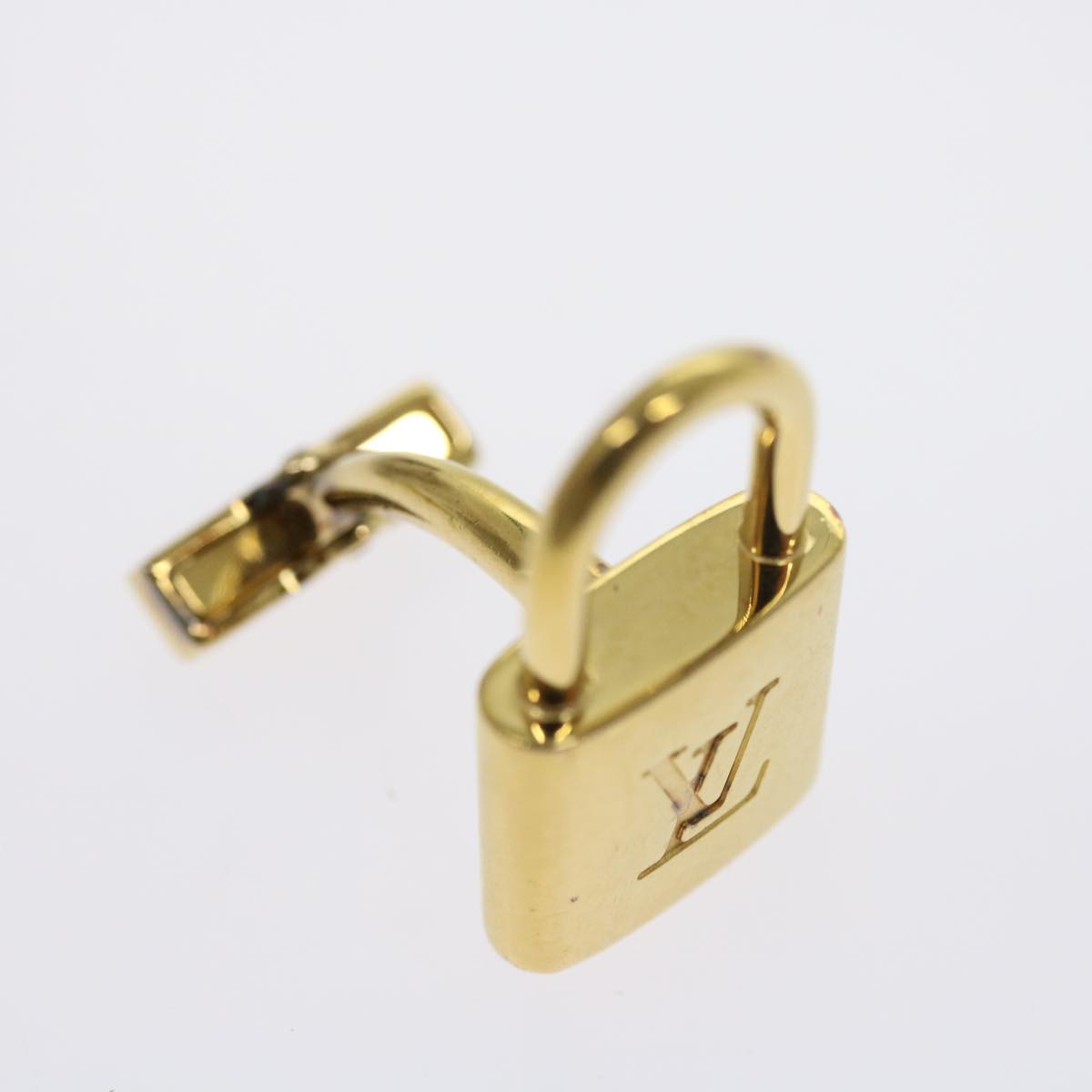 LOUIS VUITTON Damier Ebene Bouton de Manchette Cadena Eclet M64600 LV 52593