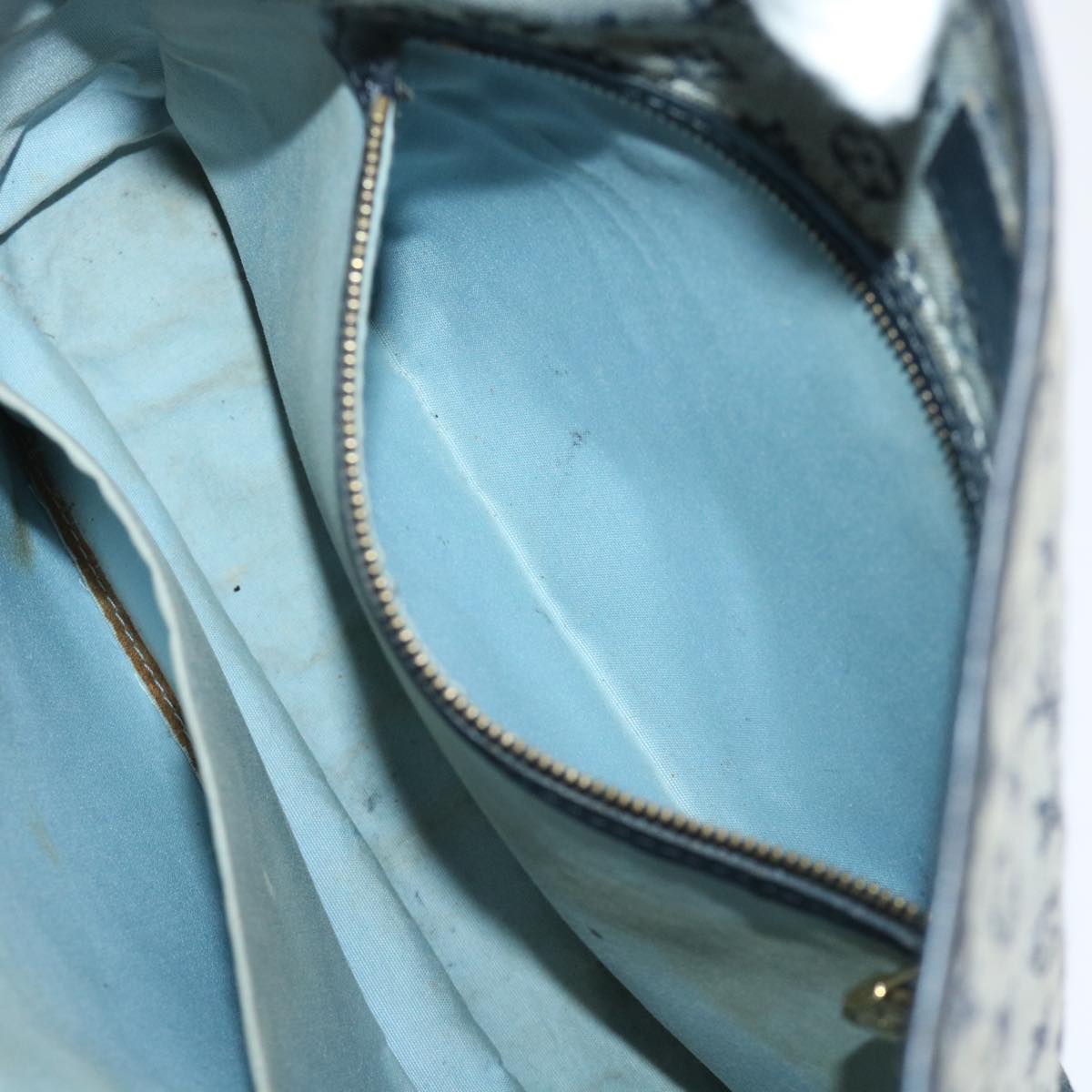 LOUIS VUITTON Monogram Mini Buzas Marie Kate Shoulder Bag Blue M92320 52594