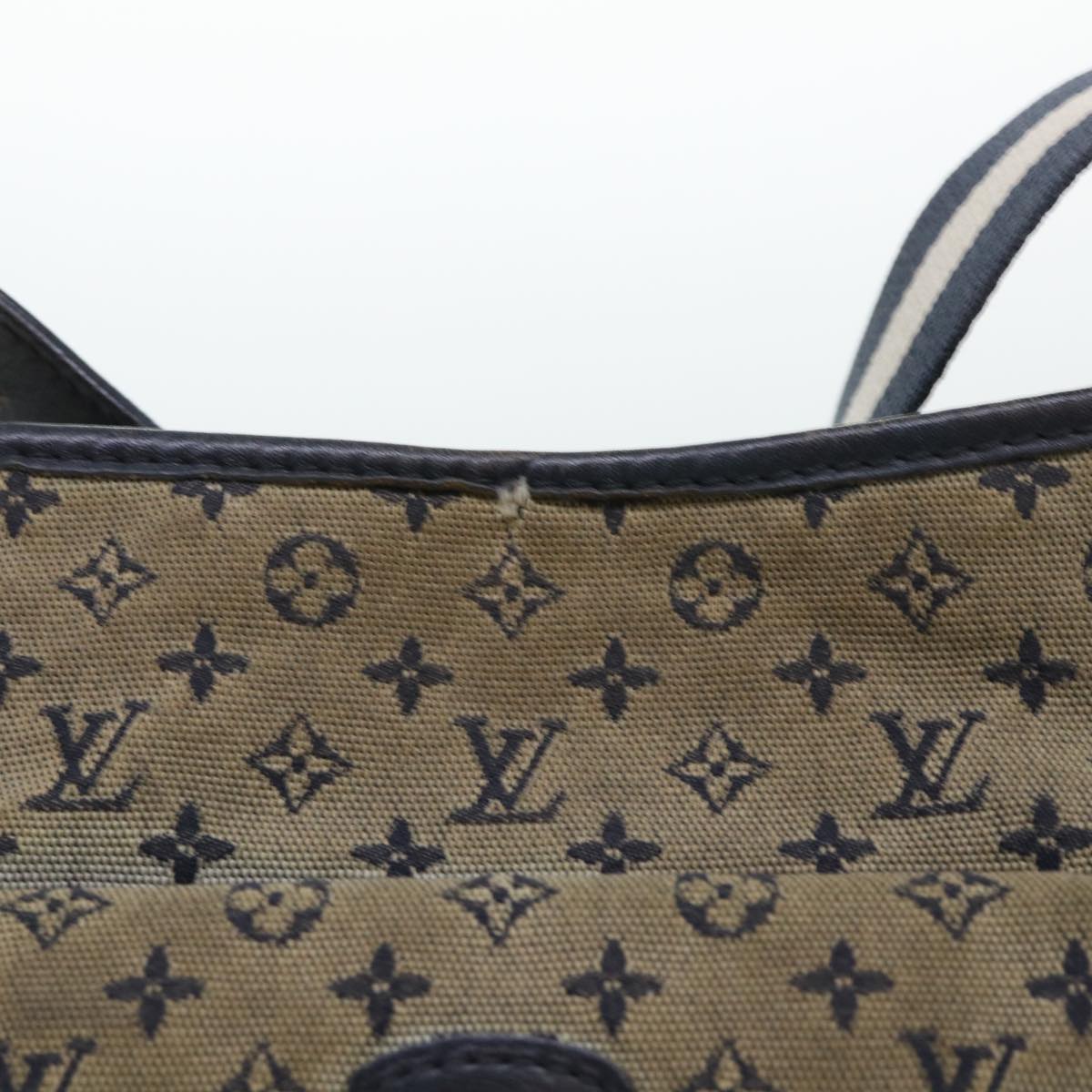LOUIS VUITTON Monogram Mini Buzas Marie Kate Shoulder Bag Blue M92320 52594