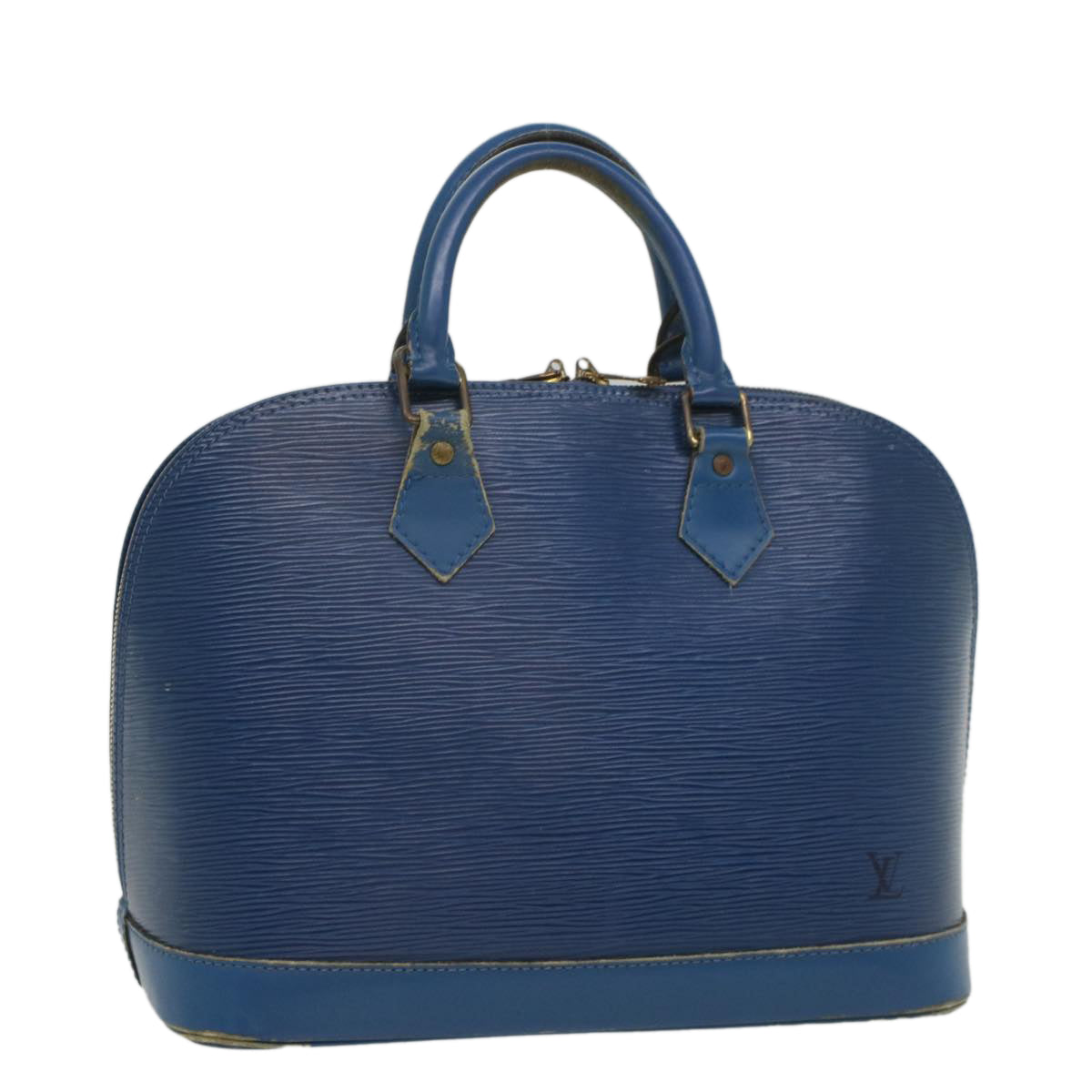 LOUIS VUITTON Epi Alma Hand Bag Toledo Blue M52145 LV 52597