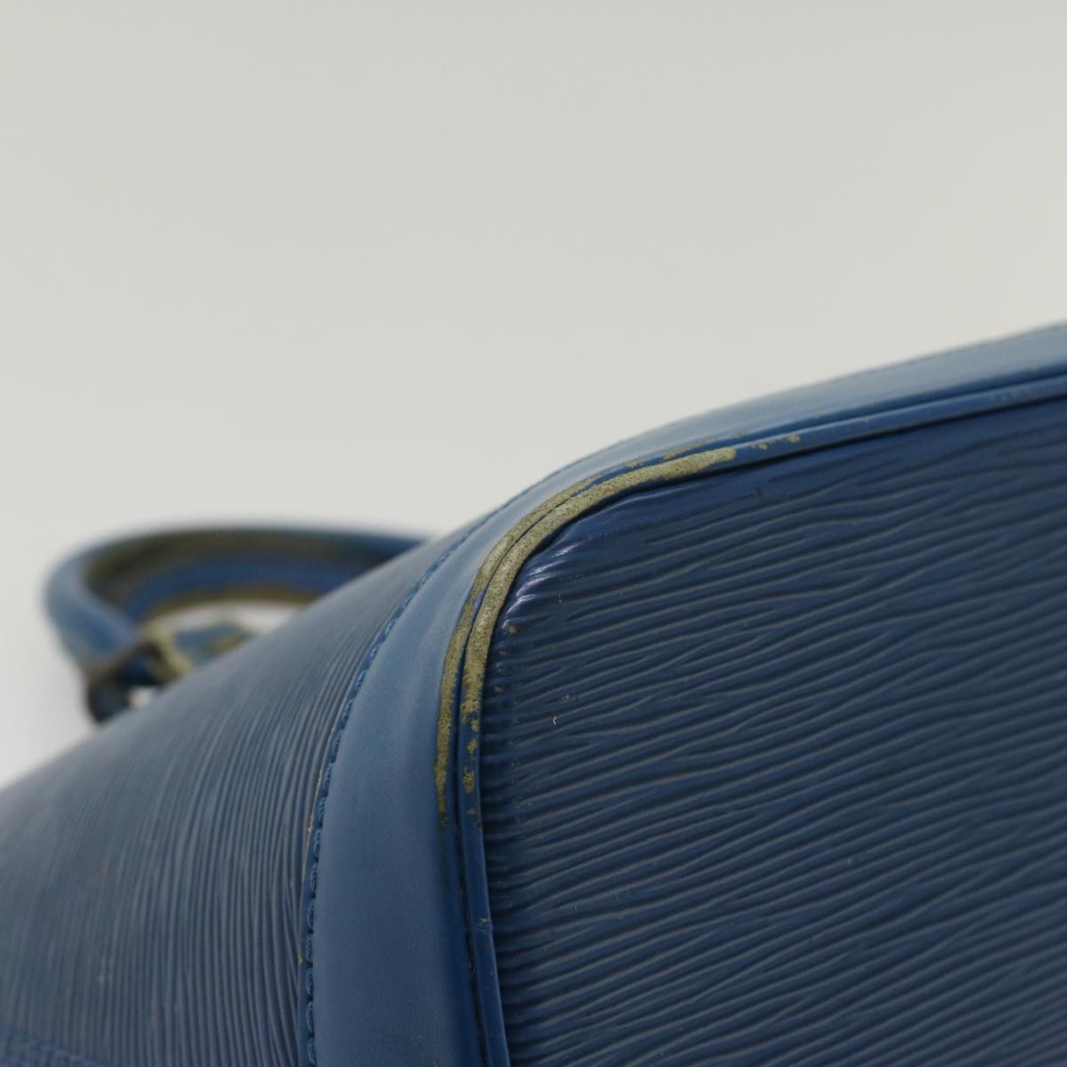 LOUIS VUITTON Epi Alma Hand Bag Toledo Blue M52145 LV 52597