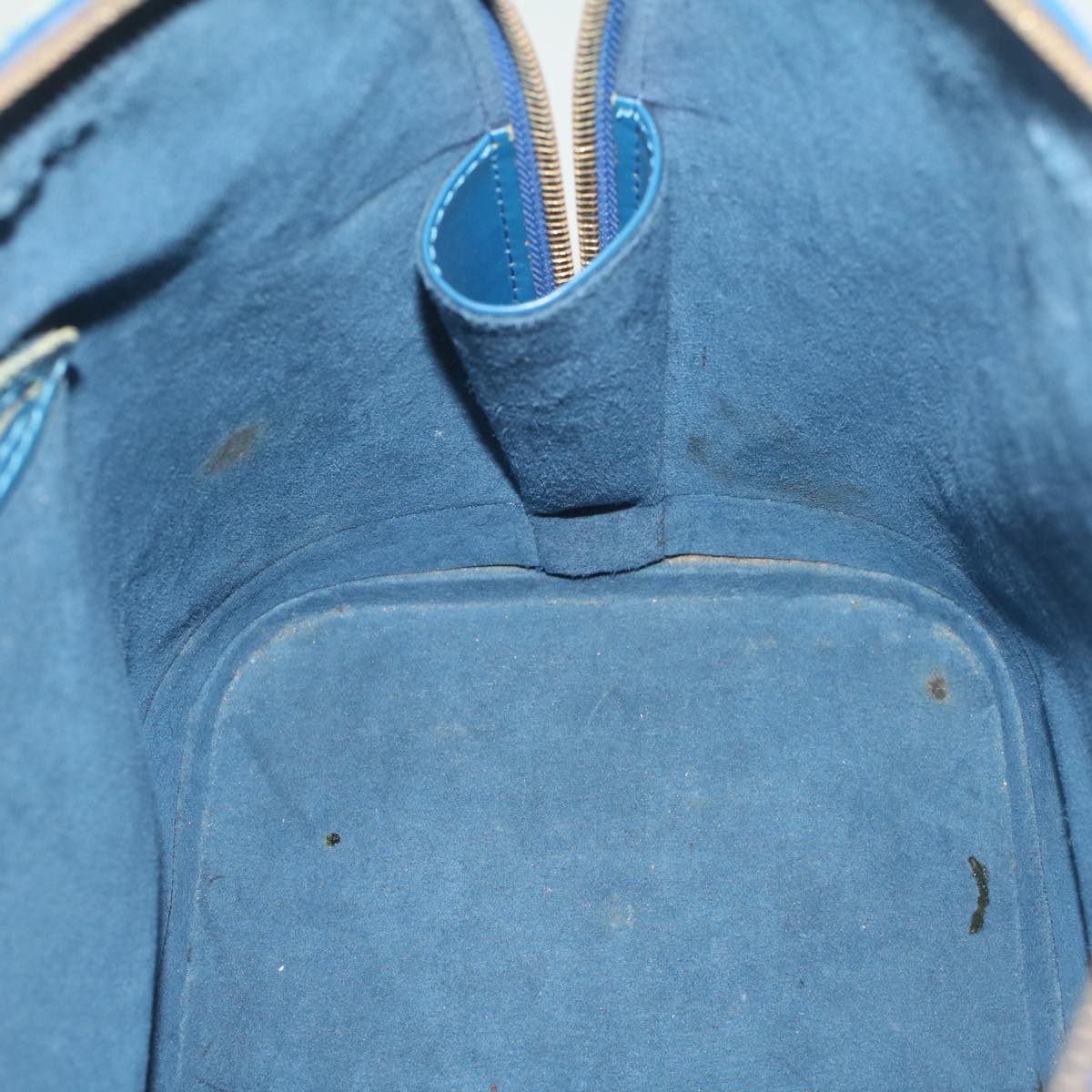 LOUIS VUITTON Epi Alma Hand Bag Toledo Blue M52145 LV 52597