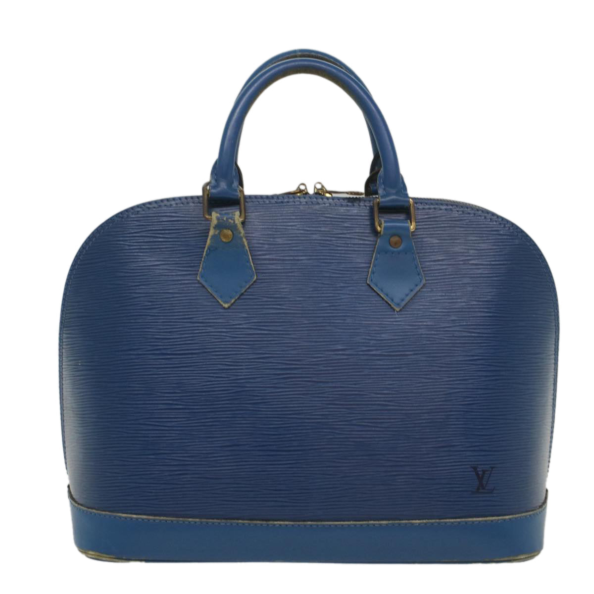 LOUIS VUITTON Epi Alma Hand Bag Toledo Blue M52145 LV 52597