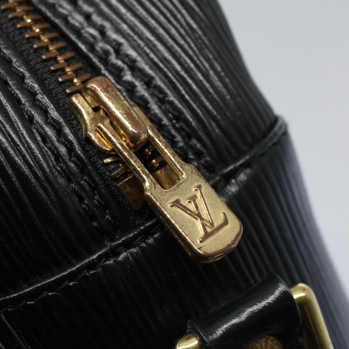 LOUIS VUITTON Epi Trocadero 27 Shoulder Bag Black M52312 LV 52696