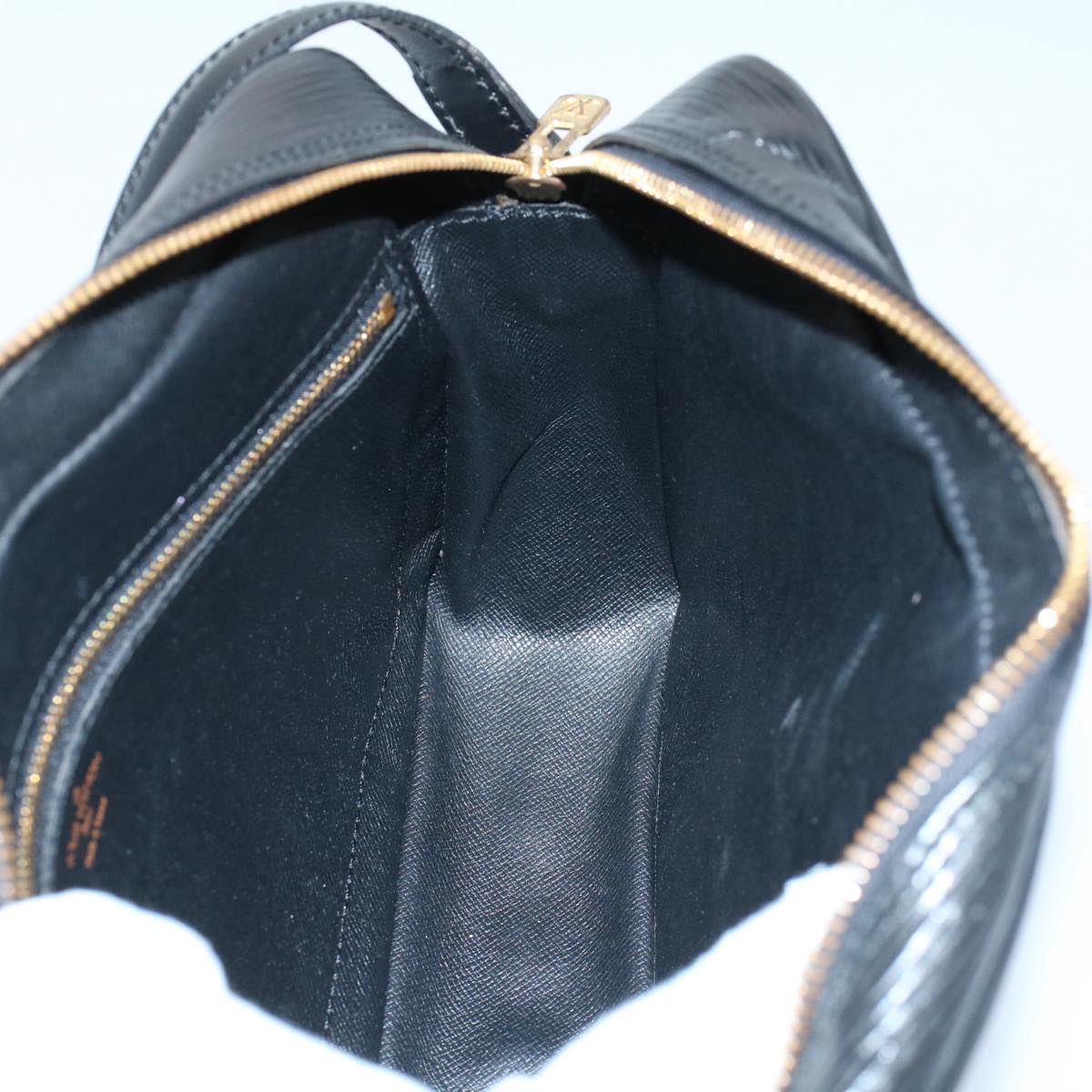 LOUIS VUITTON Epi Trocadero 27 Shoulder Bag Black M52312 LV 52696