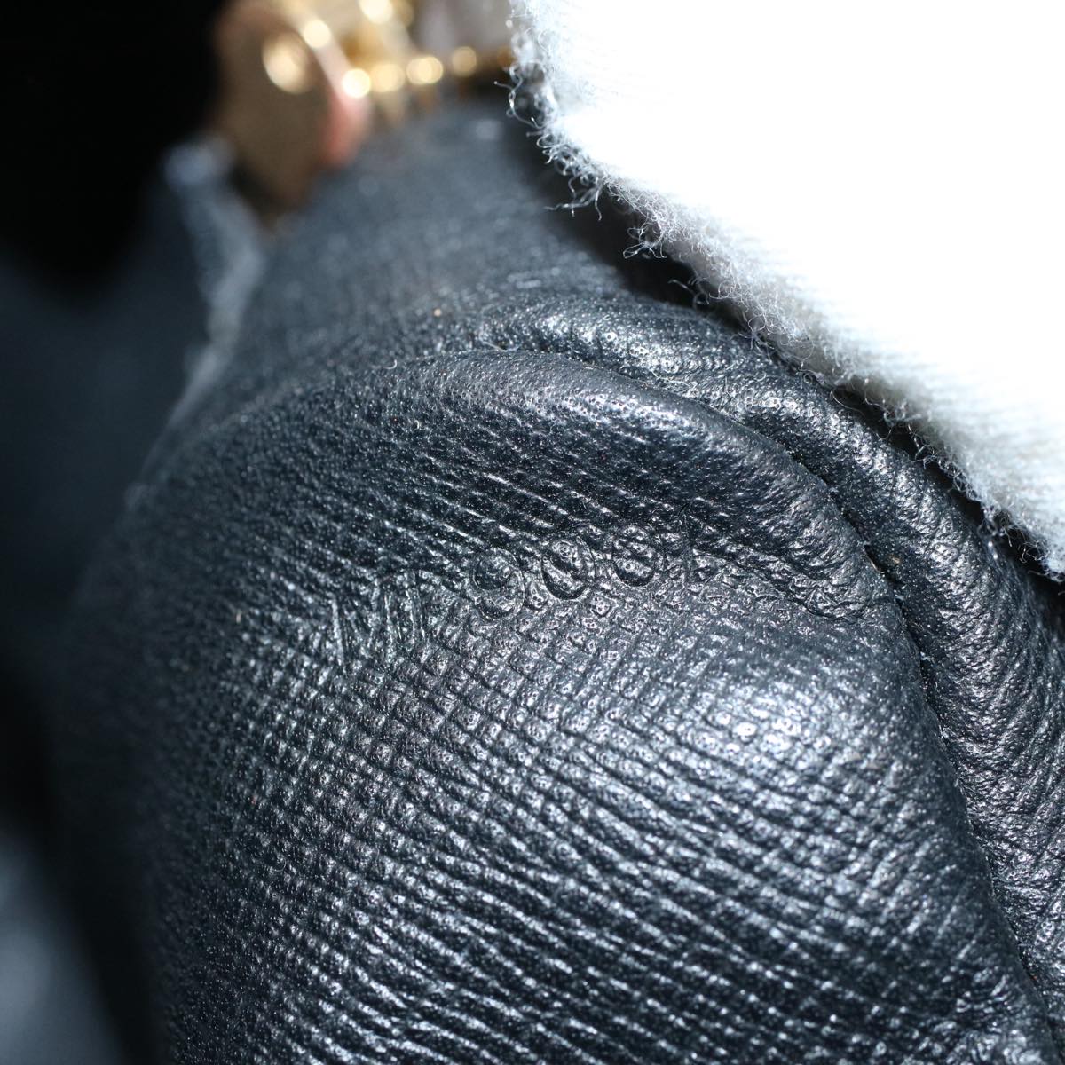 LOUIS VUITTON Epi Trocadero 27 Shoulder Bag Black M52312 LV 52696