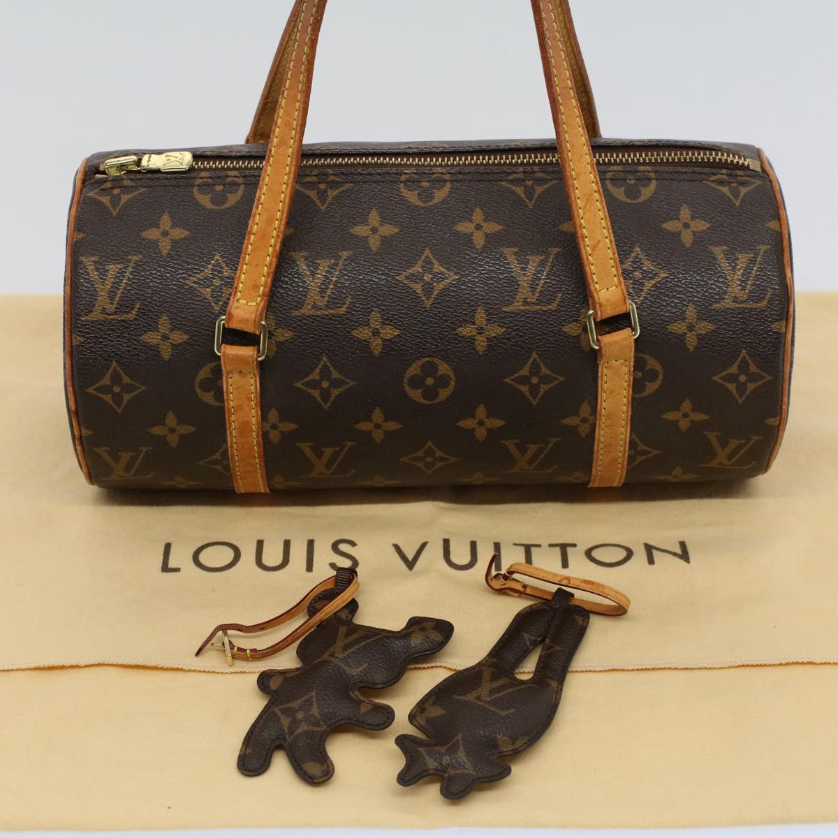 LOUIS VUITTON Monogram Comme Des Garçons Papillon 26 Hand Bag M40266 52783
