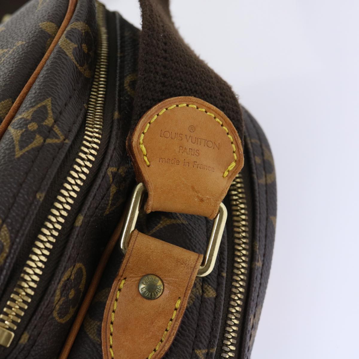 LOUIS VUITTON Monogram Reporter GM Shoulder Bag M45252 LV 52797