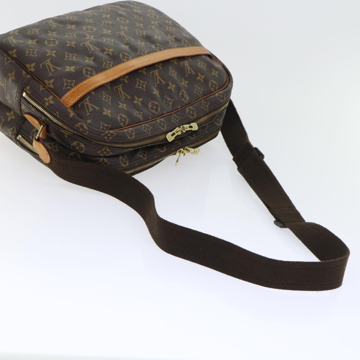 LOUIS VUITTON Monogram Reporter GM Shoulder Bag M45252 LV 52797