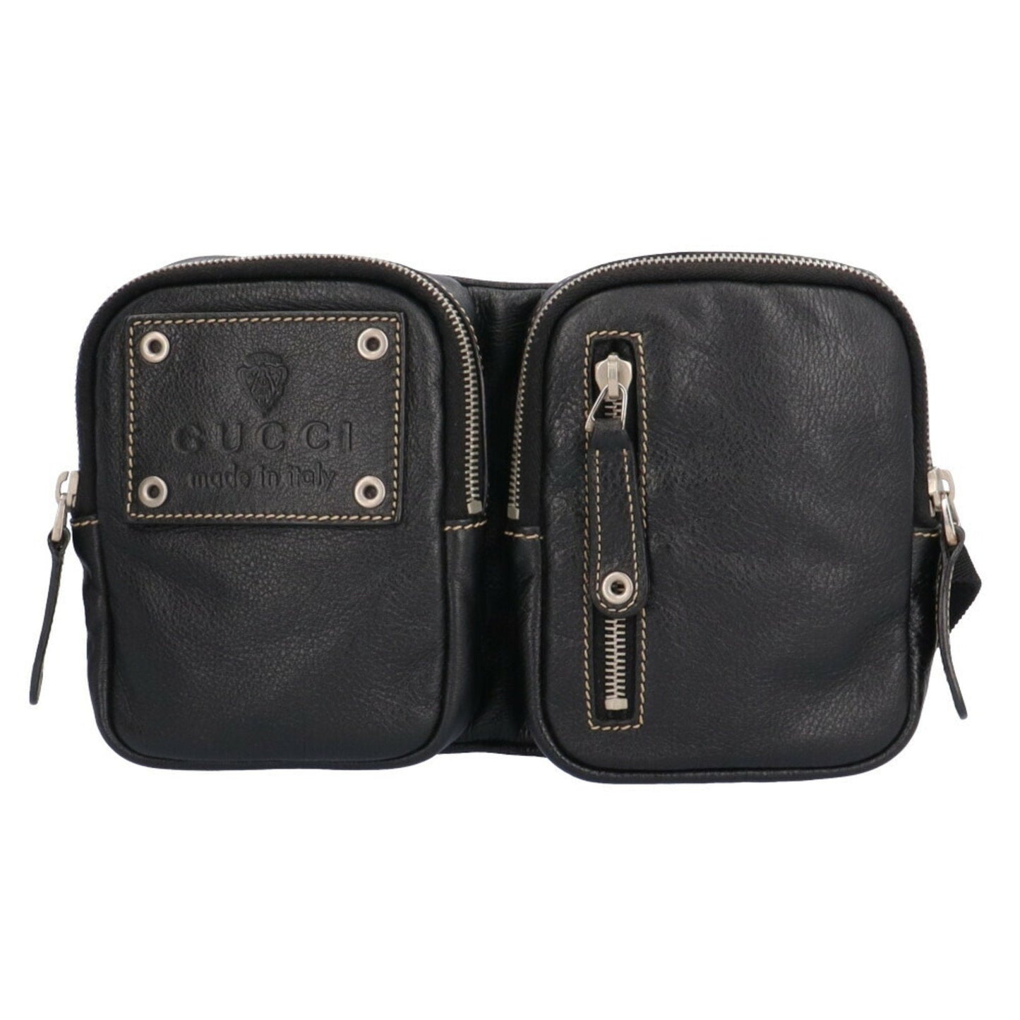 Gucci  Leather Clutch Bag
