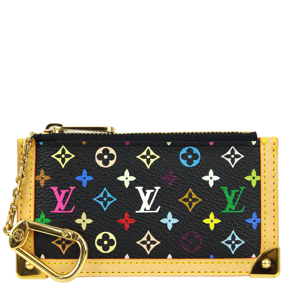 Louis Vuitton Multicolor Pochette Cles Coin Case Wallet M92654