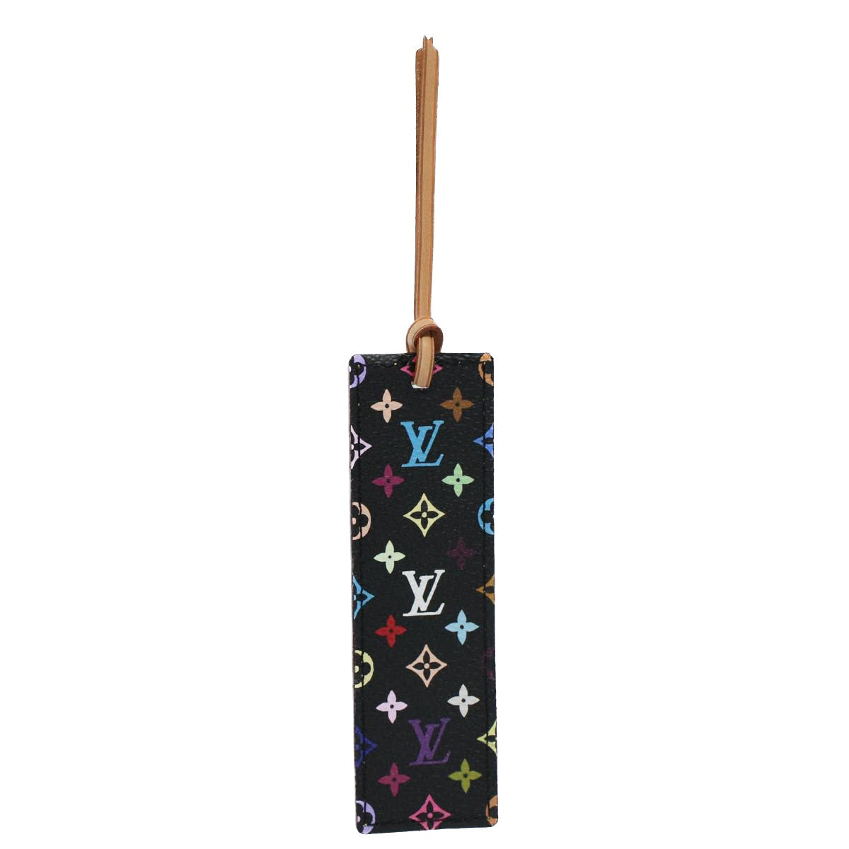 LOUIS VUITTON Monogram Multicolor Mark Page Kadu Bookmark M99197 LV 52926