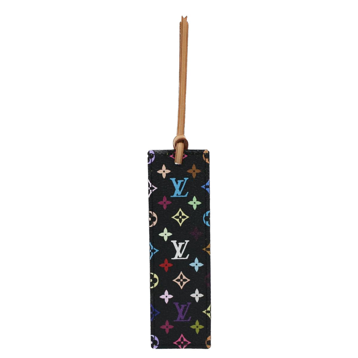 LOUIS VUITTON Monogram Multicolor Mark Page Kadu Bookmark M99197 LV 52926