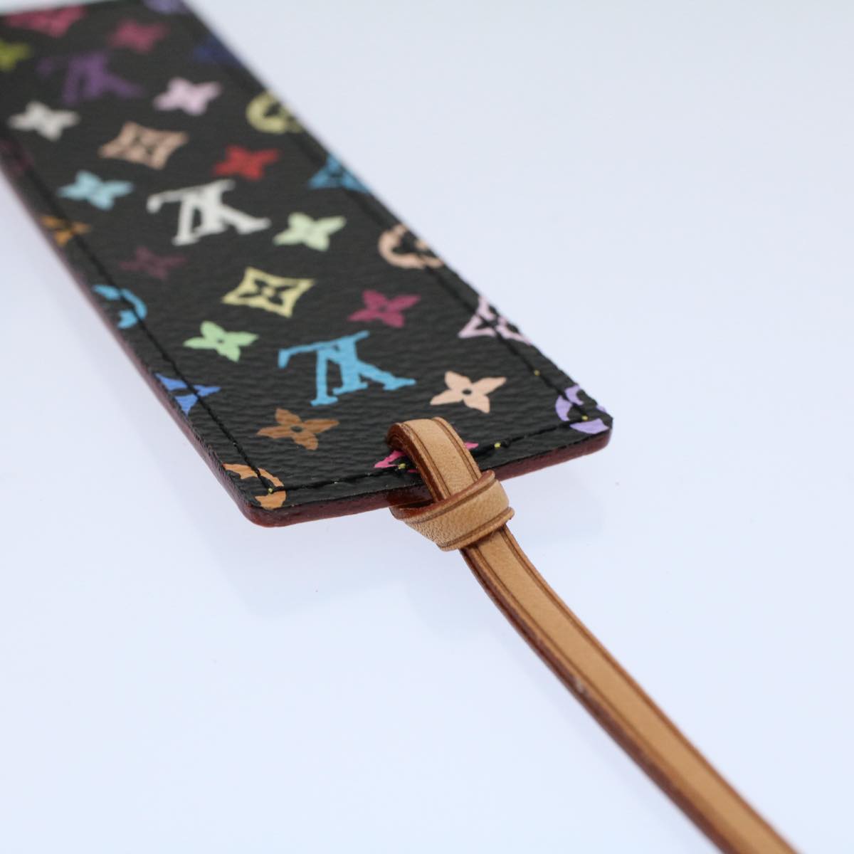 LOUIS VUITTON Monogram Multicolor Mark Page Kadu Bookmark M99197 LV 52926