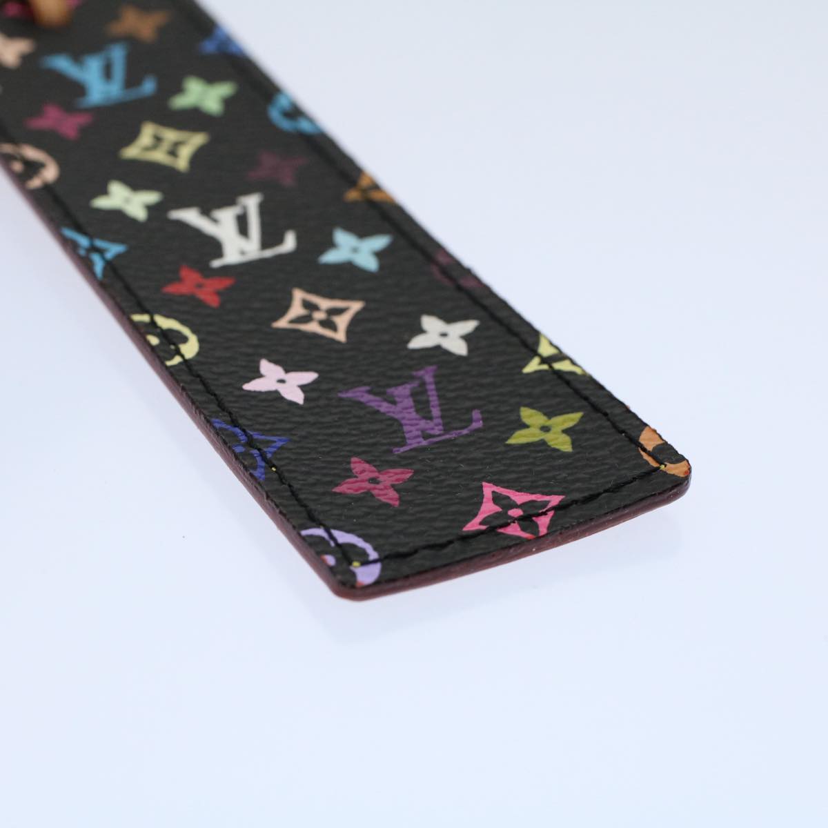 LOUIS VUITTON Monogram Multicolor Mark Page Kadu Bookmark M99197 LV 52926
