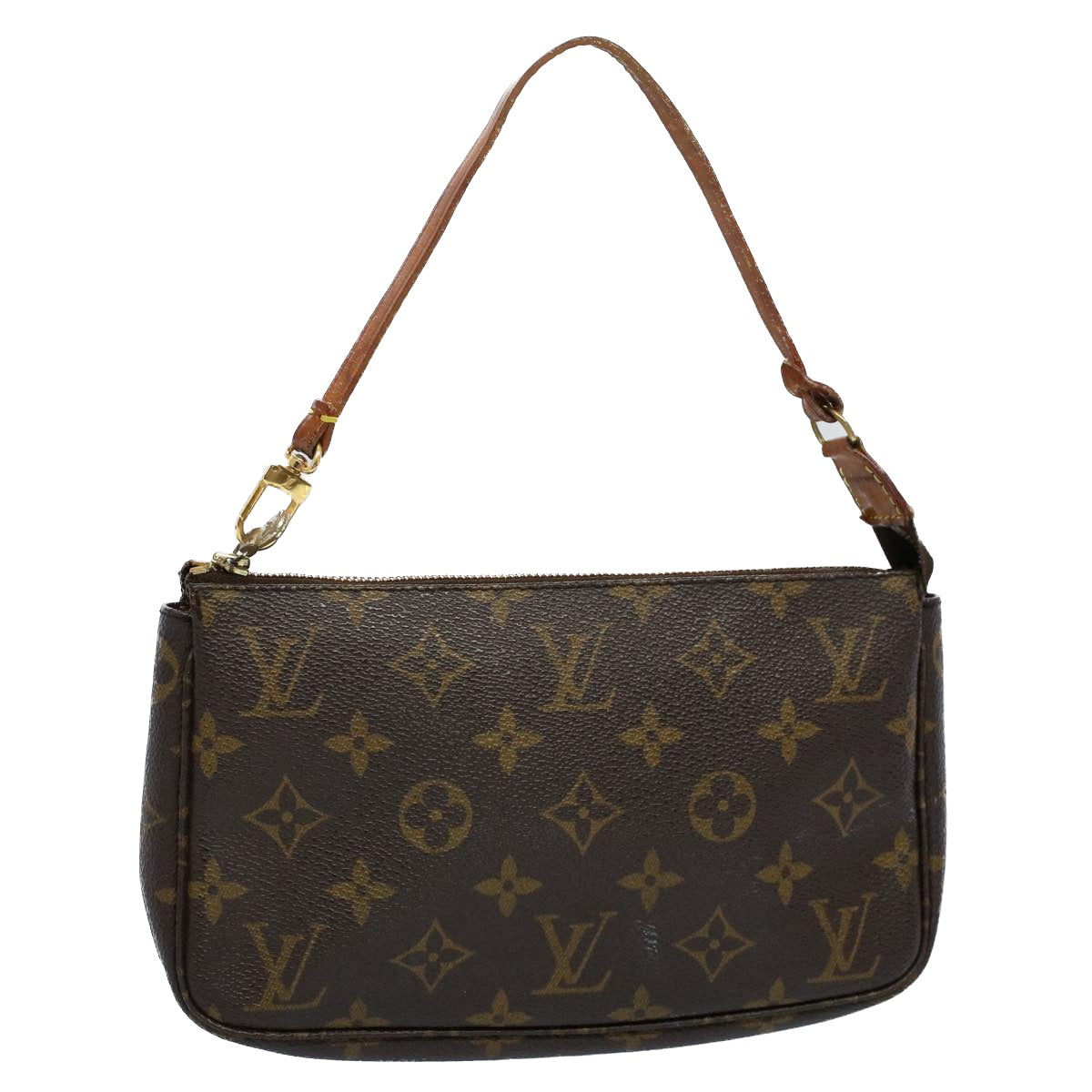 LOUIS VUITTON Monogram Pochette Accessoires Pouch M51980 LV 52928