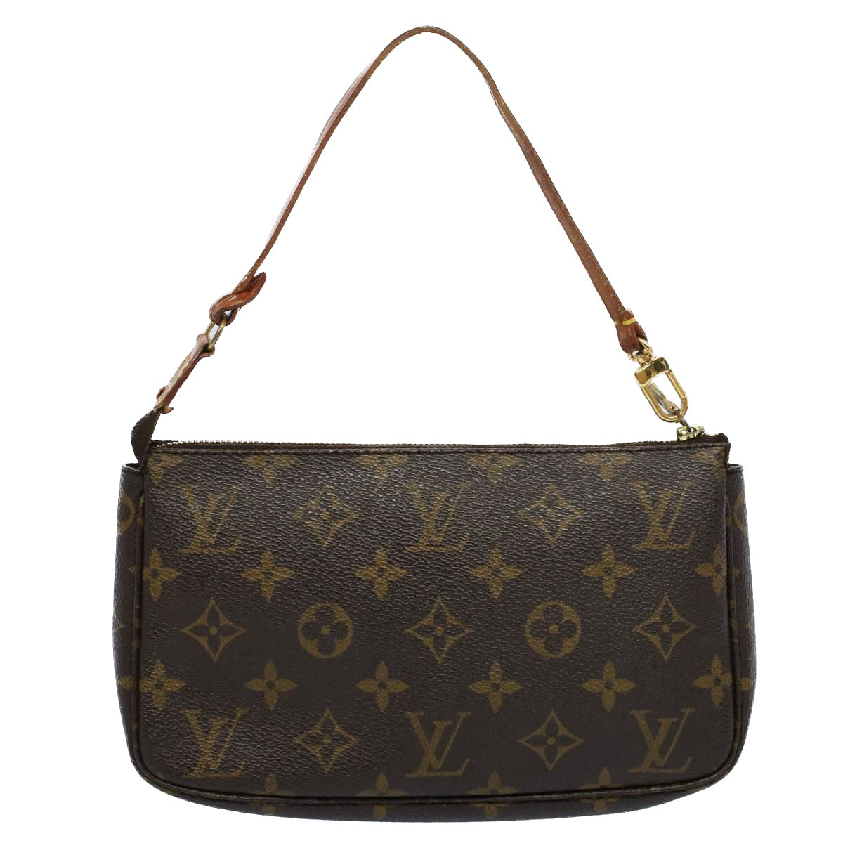 LOUIS VUITTON Monogram Pochette Accessoires Pouch M51980 LV 52928