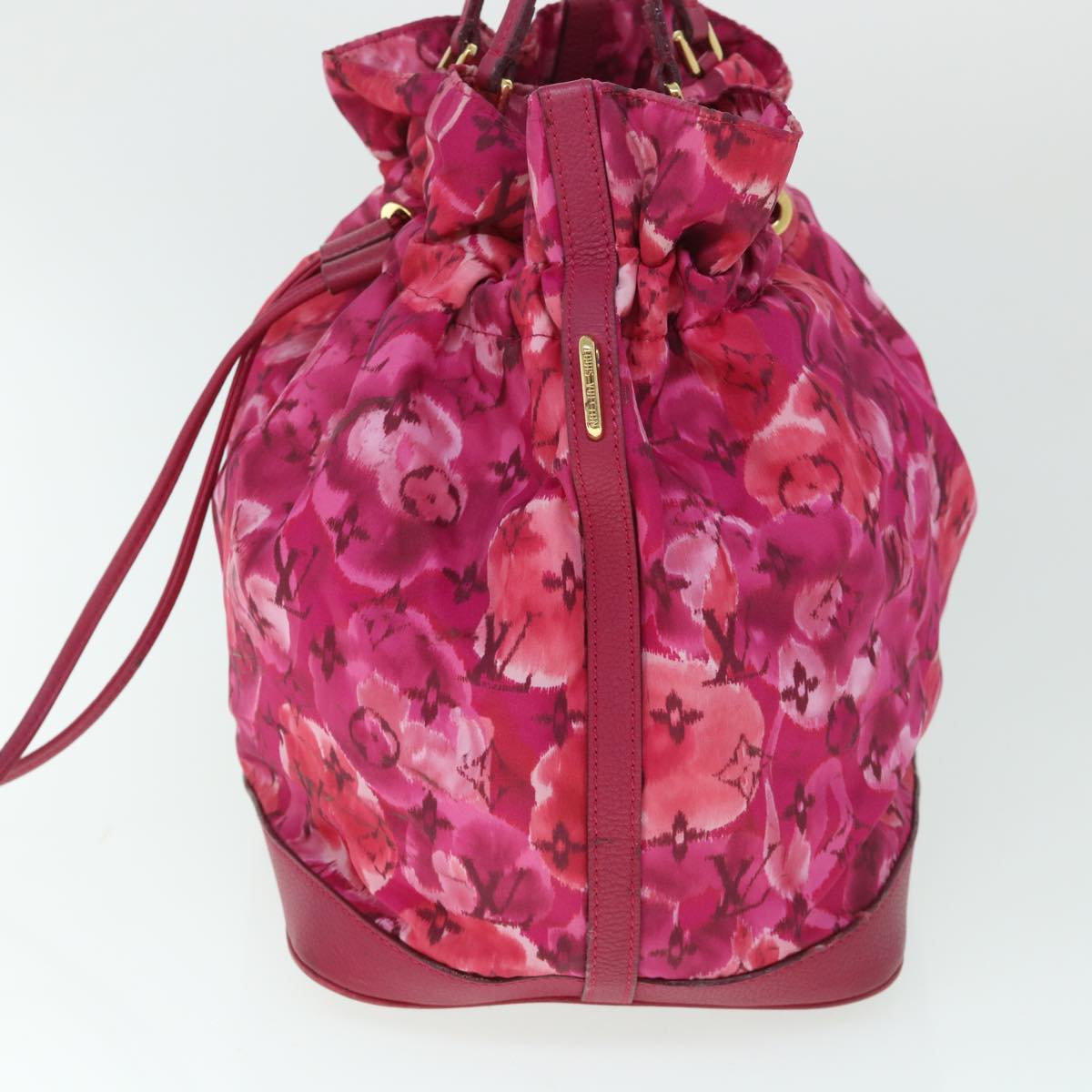 LOUIS VUITTON Monogram Ikat Flower Noeful MM Bag Nylon 2way M94313 LV 52934