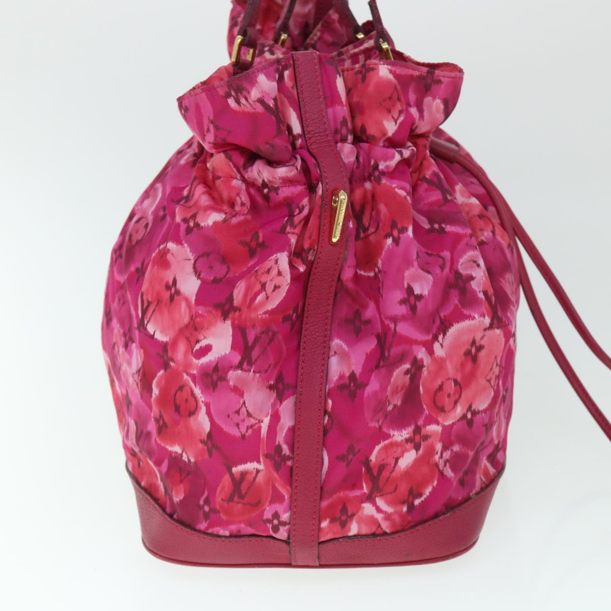 LOUIS VUITTON Monogram Ikat Flower Noeful MM Bag Nylon 2way M94313 LV 52934
