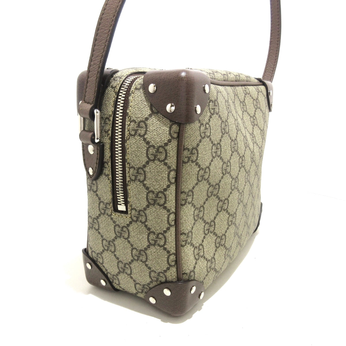 Luxury Gucci Trending 2025 Gg Supreme  Canvas Shoulder Bag ()