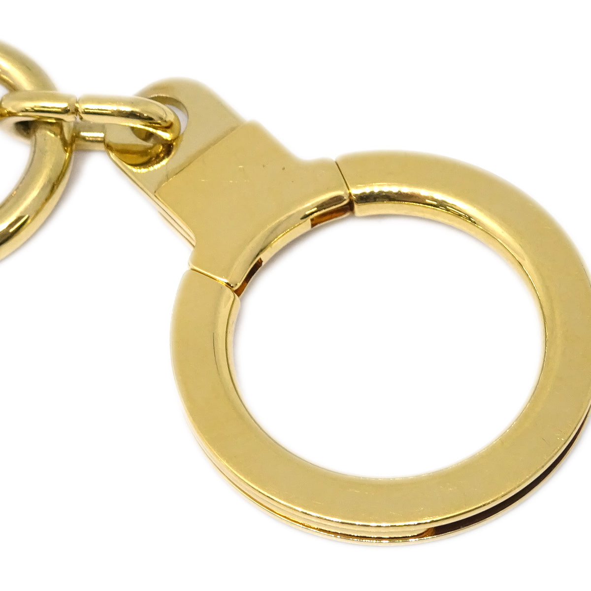 Louis Vuitton Anokre Bag Charm Key Holder Gold M62694 Small Good