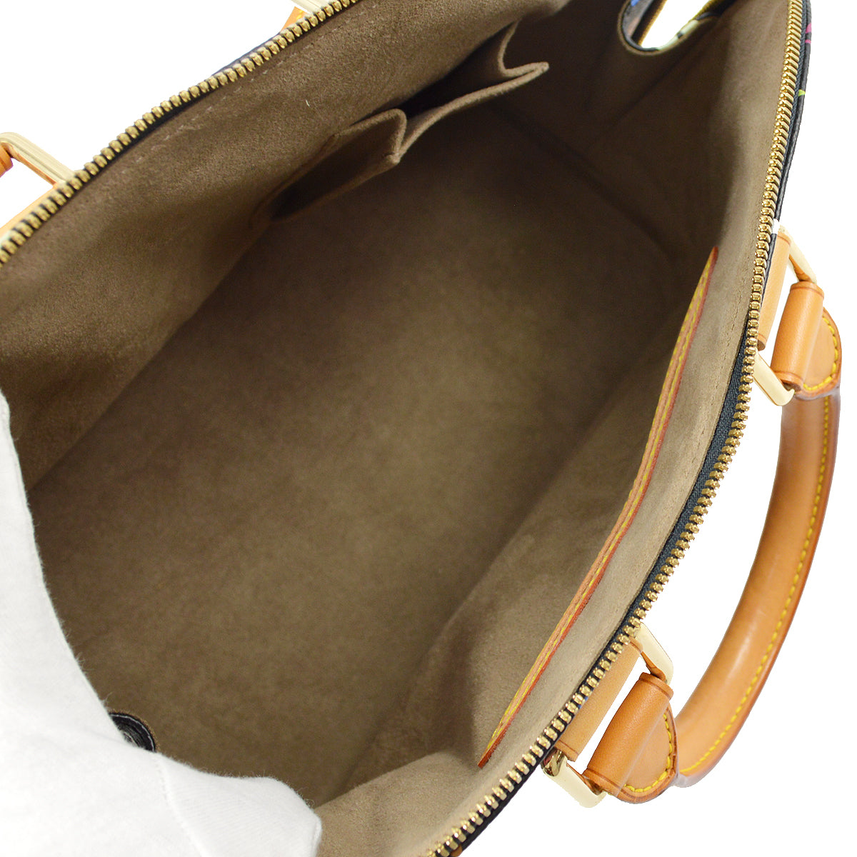 Louis Vuitton 2003 Black Monogram Multicolor Alma M92646